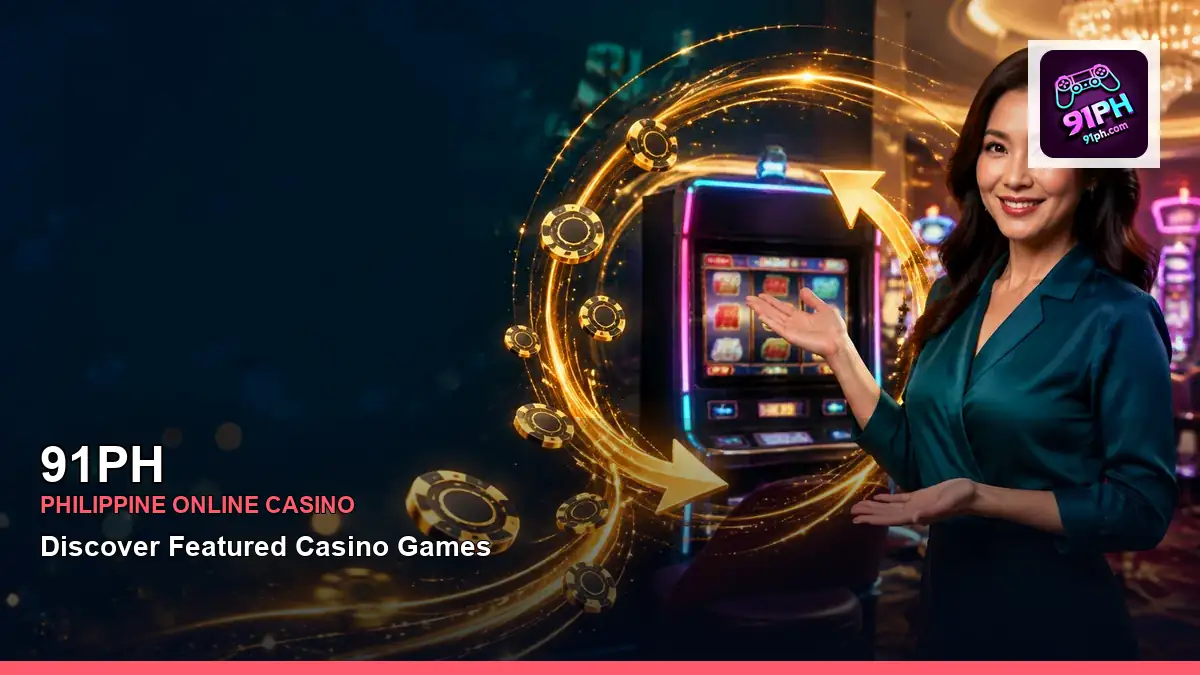 91PH online casino and slot games for Philippine players